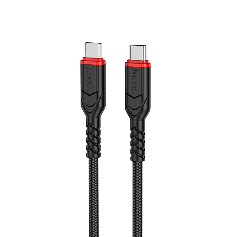 HOCO X59 Type-C to Type-C 60W Charging Data Cable 3m