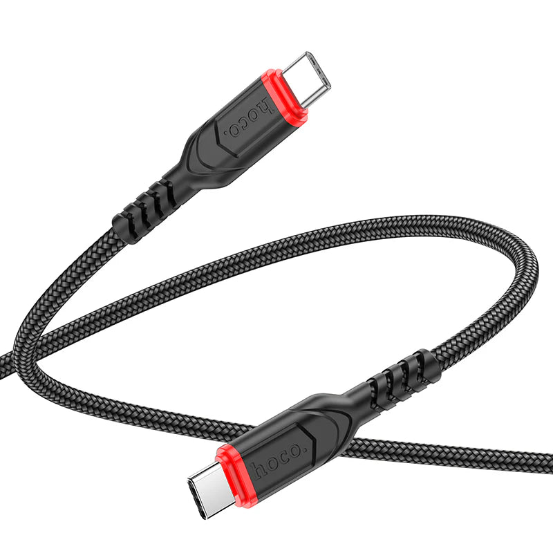HOCO X59 Type-C to Type-C 60W Charging Data Cable 3m