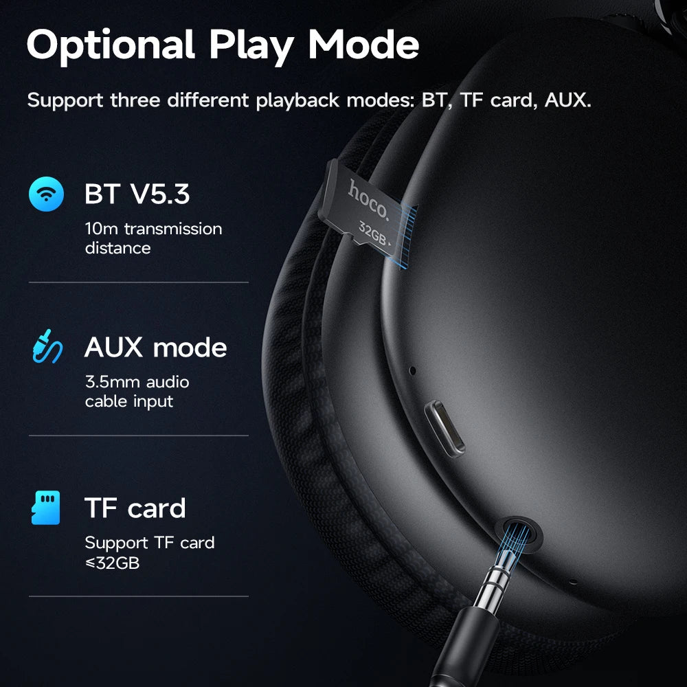 HOCO W35 Max Wireless Headphone