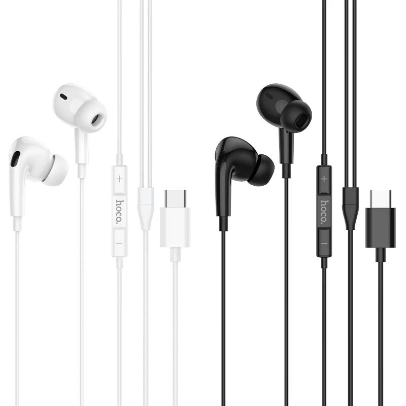 HOCO M101 Pro Type-C Wire-Controled Digital Earphones with Microphone
