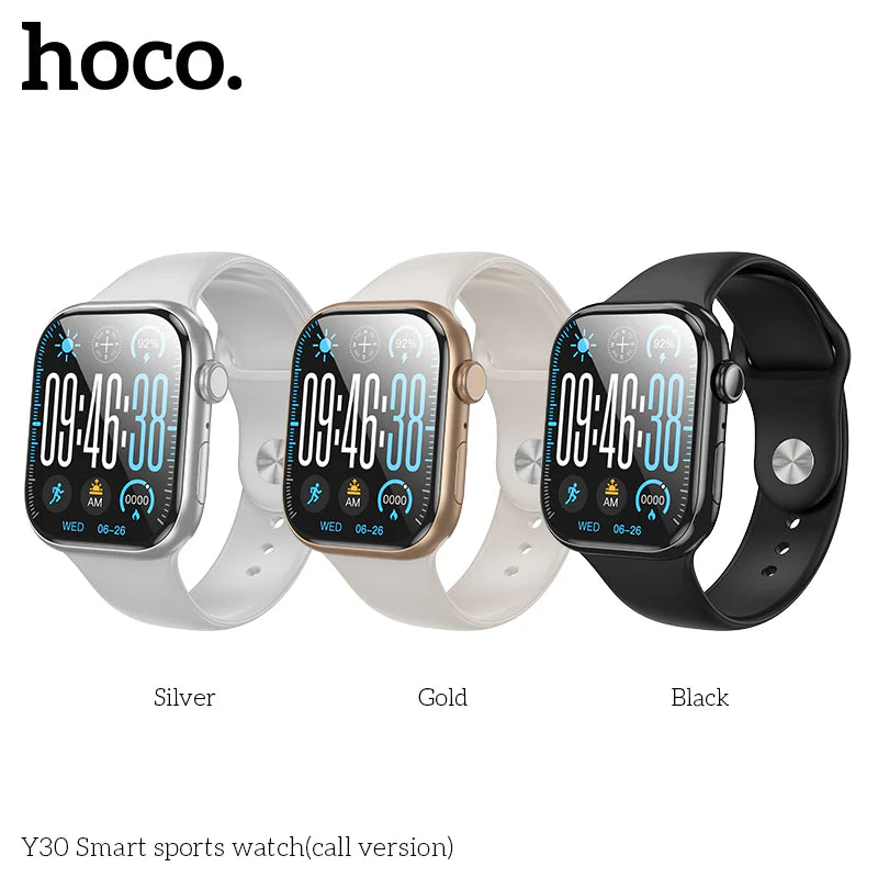 HOCO Y30 Smart Sports Watch (Call Version)