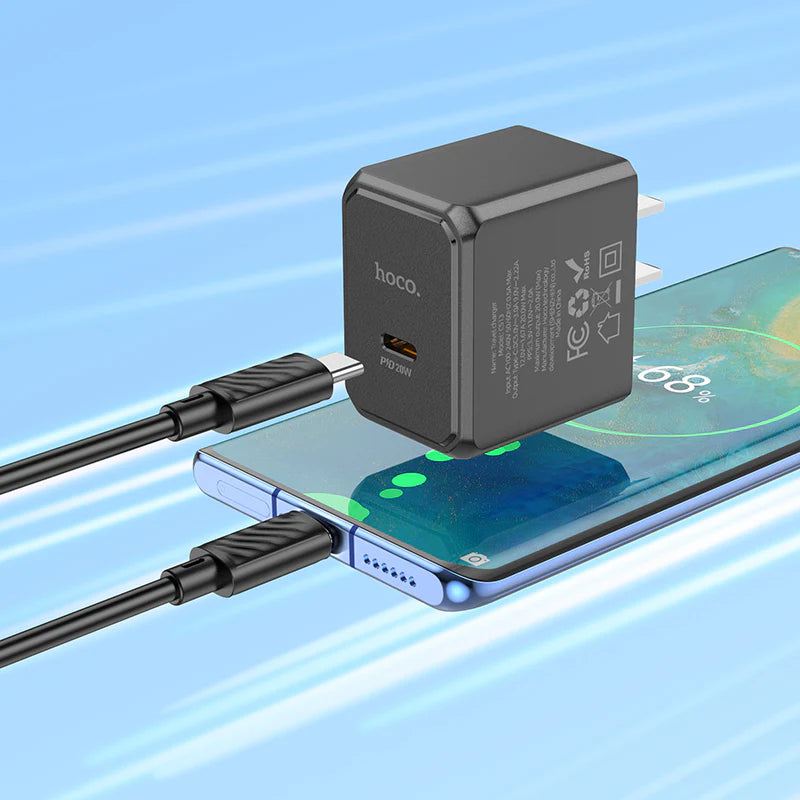 HOCO CS13 Single USB-C Port Fast Charger PD20W