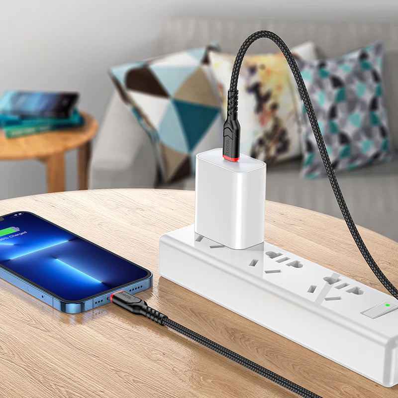 HOCO X59 Type-C to Lightning PD 27W Charging Data Cable 3m