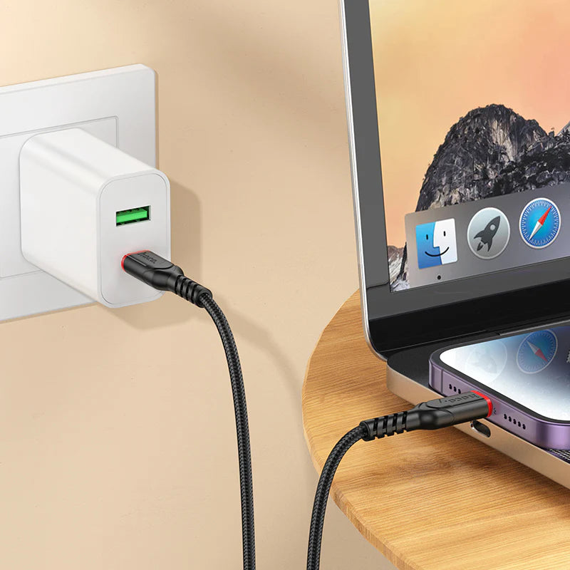 HOCO X59 Type-C to Lightning PD 27W Charging Data Cable 3m