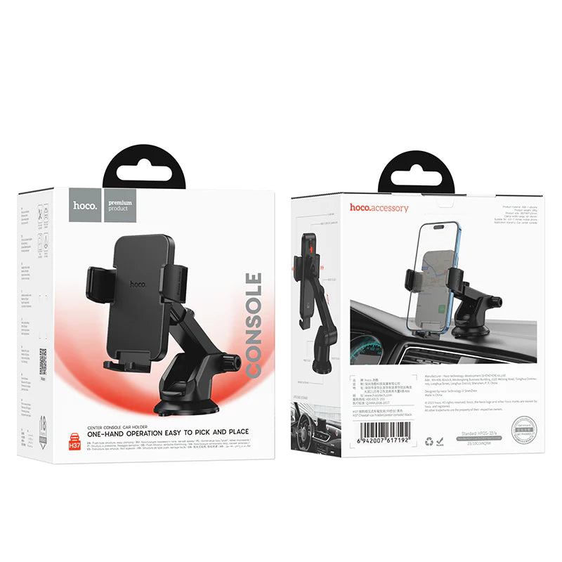 HOCO H37 Car Holder for Centre Console and Windshield